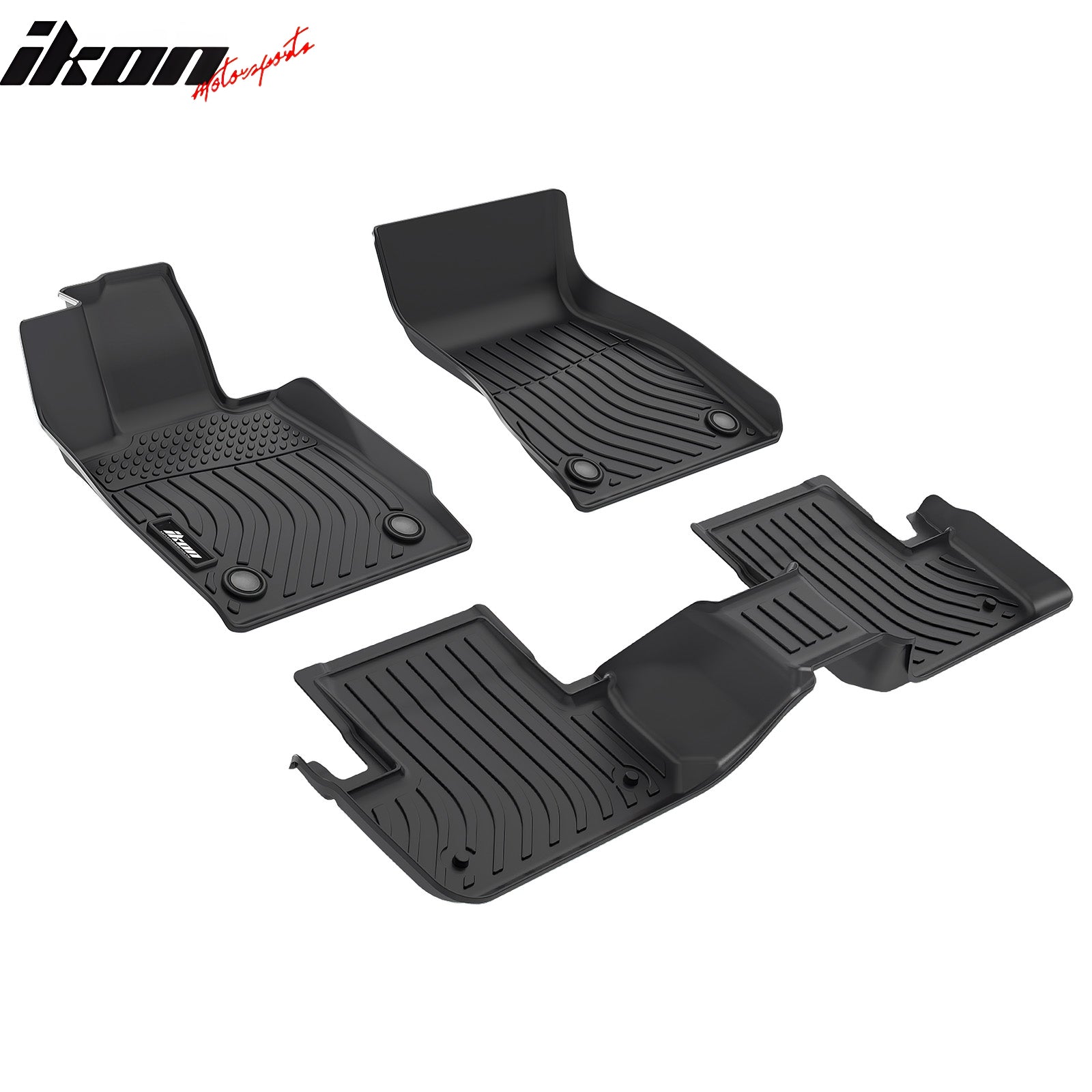 Fits 24-26 BMW G60 i5/25-26 G60 550e/G90 M5 Floor Mats TPE All Weather 3D Carpet