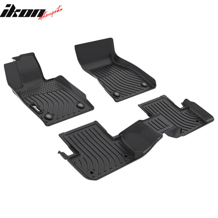 Fits 24-26 BMW G60 i5/25-26 G60 550e/G90 M5 Floor Mats TPE All Weather 3D Carpet