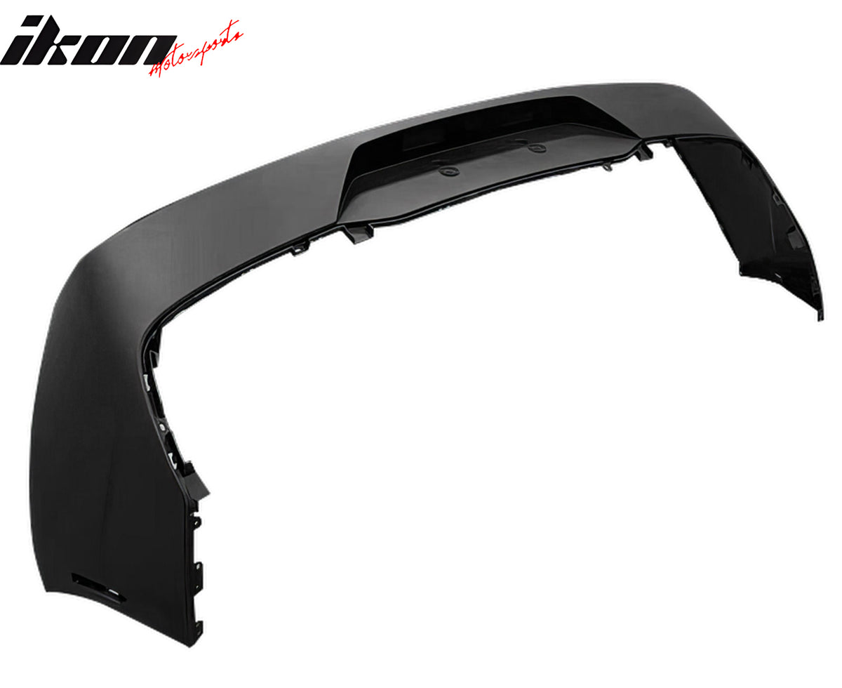 Fits 24-26 Mustang OE Rear Bumper Cover Rock Diffuser Valance Lip Matte Black PP