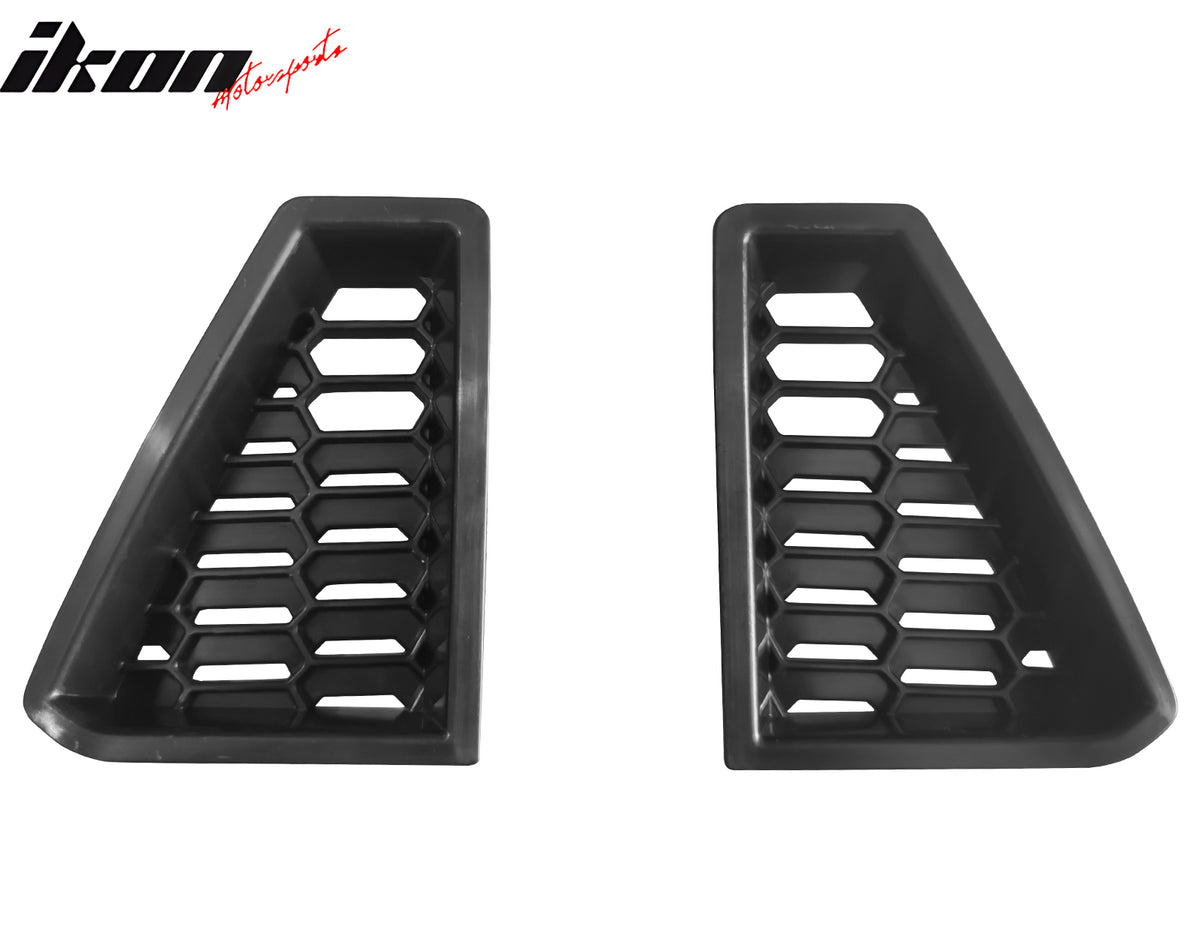 Fits 24-26 Ford Mustang Dark Horse Front Bumper Conversion Kit W/ Mesh Grilles