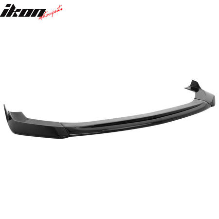 Fits 24-26 Ford Mustang Ecoboost GT IKON V2 Style Front Lip Gloss Black 3PCS