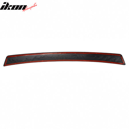 Fits 24-26 Subaru Crosstrek OE Style Rear Bumper Cover Protector Step Plate PP