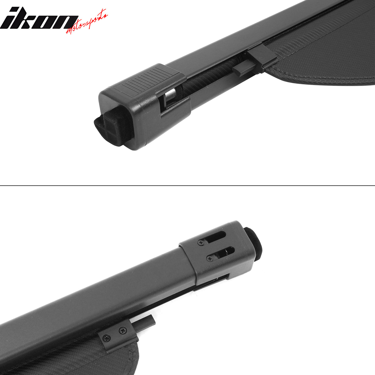 Fits 24-26 Chevy Traverse Acadia Buick Enclave Cargo Cover Carbon Fiber Texture