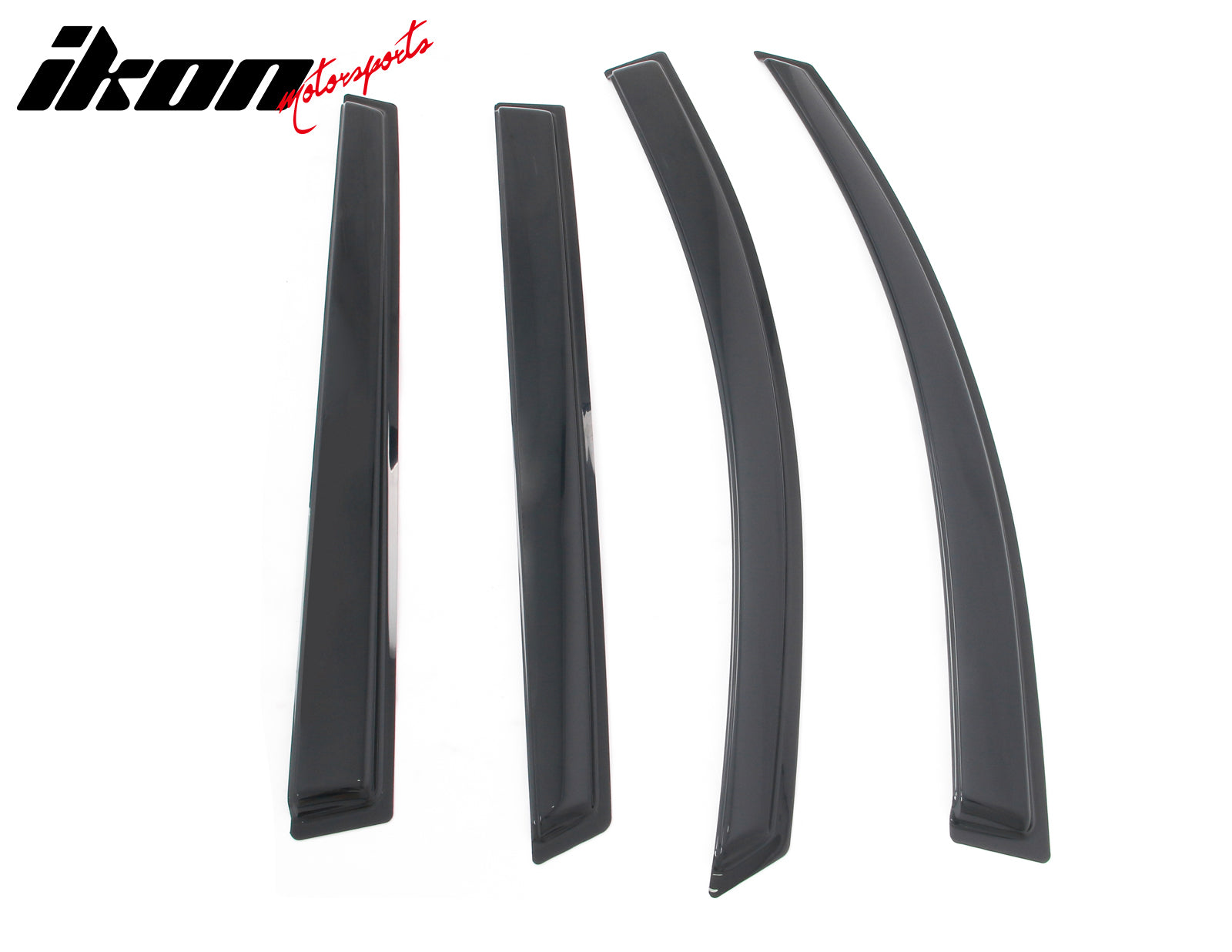 Fits 24-26 Chevy Equinox EV Window Visors Vent Rain Guards Deflectors Tape-On