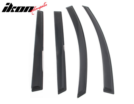 Fits 24-26 Chevy Equinox EV Window Visors Vent Rain Guards Deflectors Tape-On