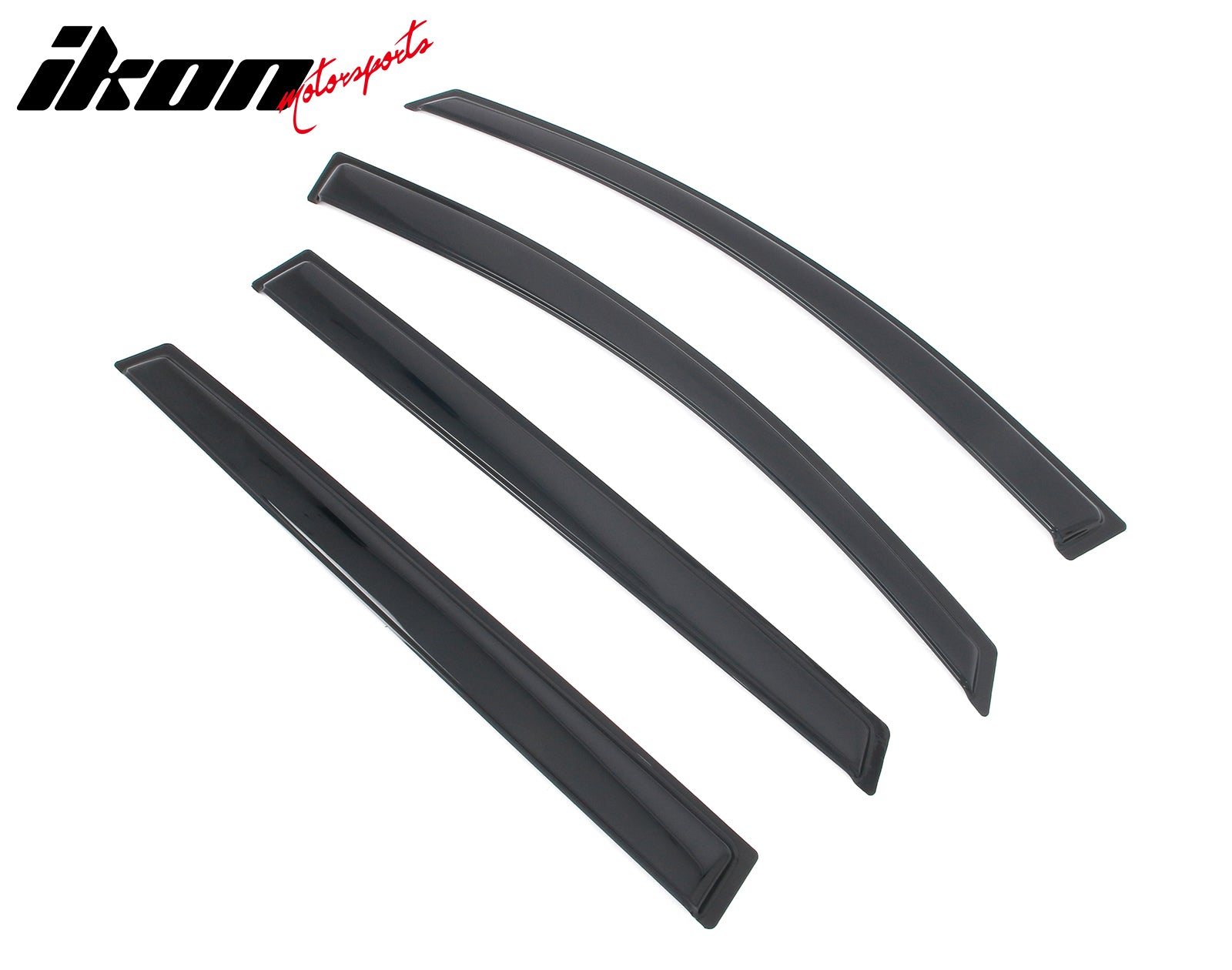 Fits 24-26 Chevy Equinox EV Window Visors Vent Rain Guards Deflectors Tape-On
