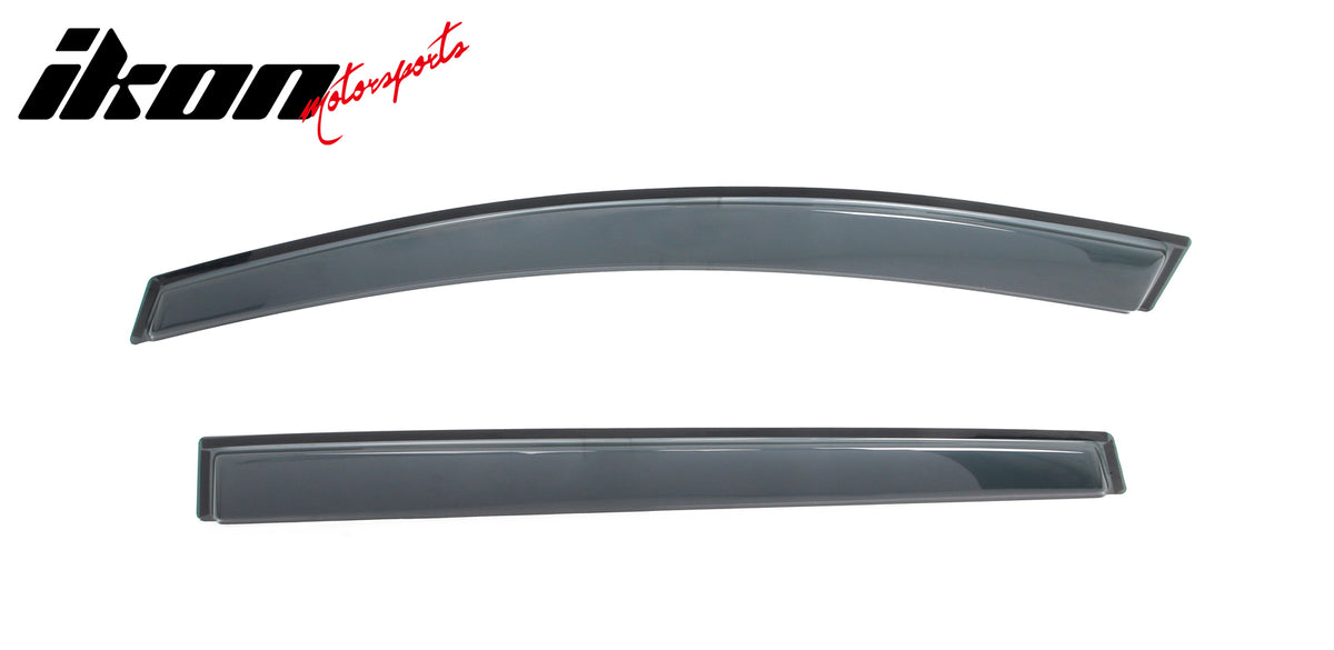 Fits 24-26 Chevy Equinox EV Window Visors Vent Rain Guards Deflectors Tape-On