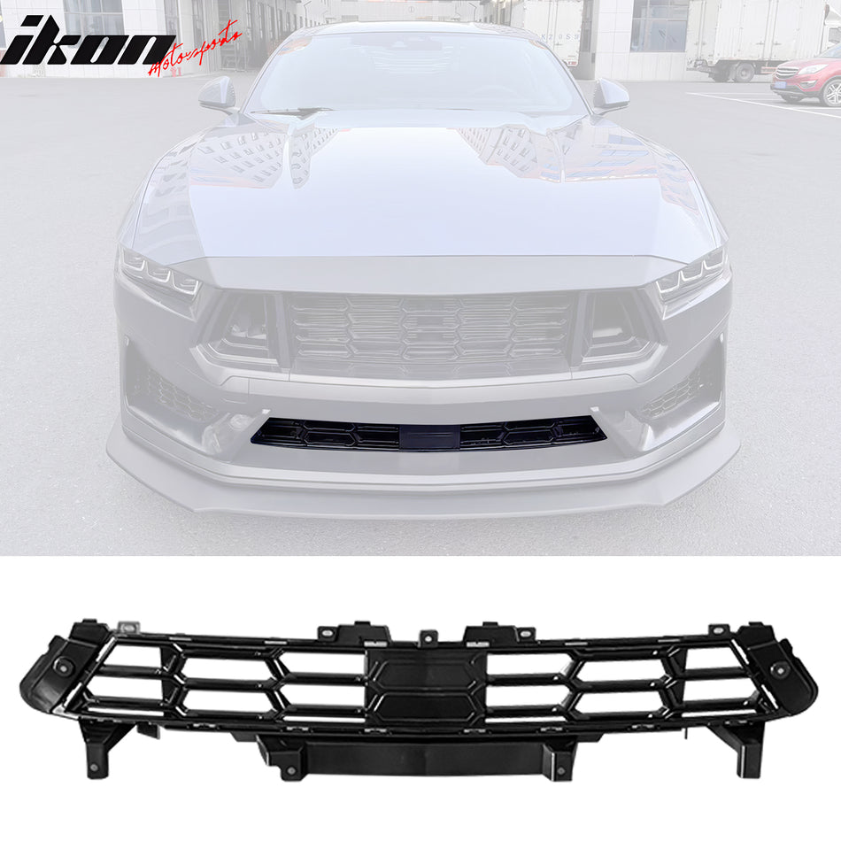 2024-2026 Ford Mustang Dark Horse Front Bumper Lower Mesh Grille ABS