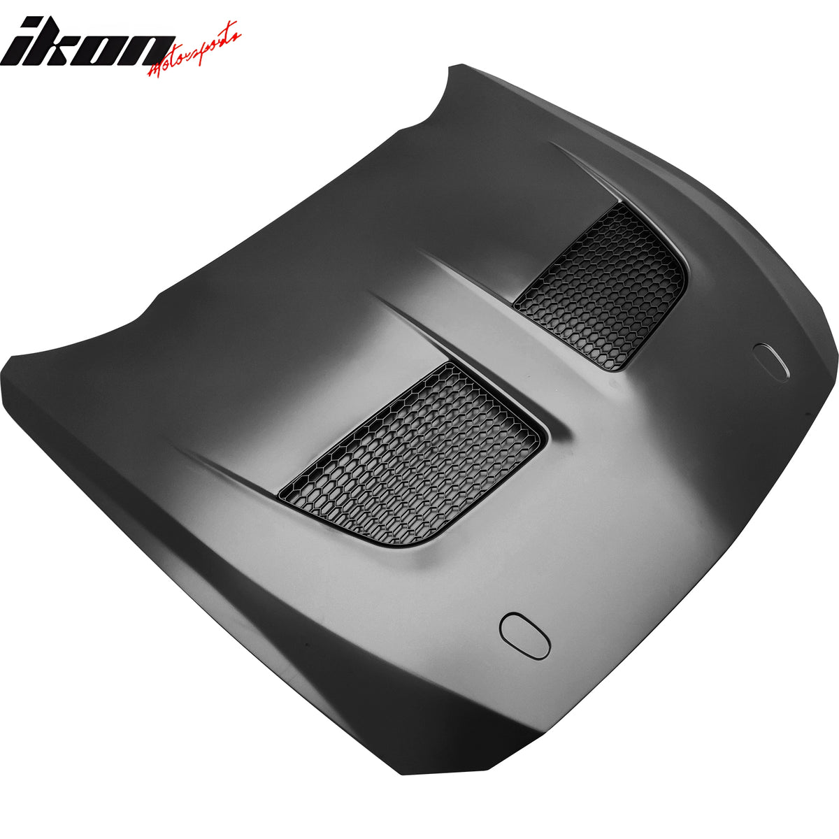 Fits 24-26 Ford Mustang Front Engine Hood Cover GTD Style Aluminum Scoop Bonnet