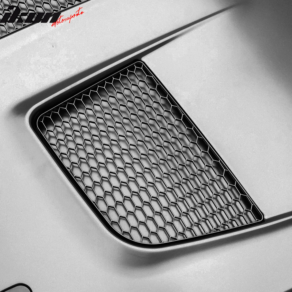 Fits 24-26 Ford Mustang Front Engine Hood Cover GTD Style Aluminum Scoop Bonnet