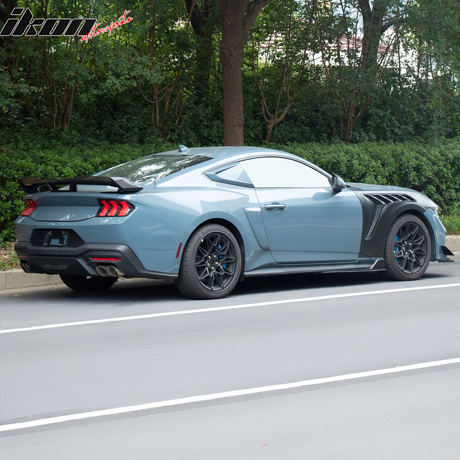 Fits 24-26 Mustang Front Fender Aluminum GTD Style Driver Passenger Side Panel