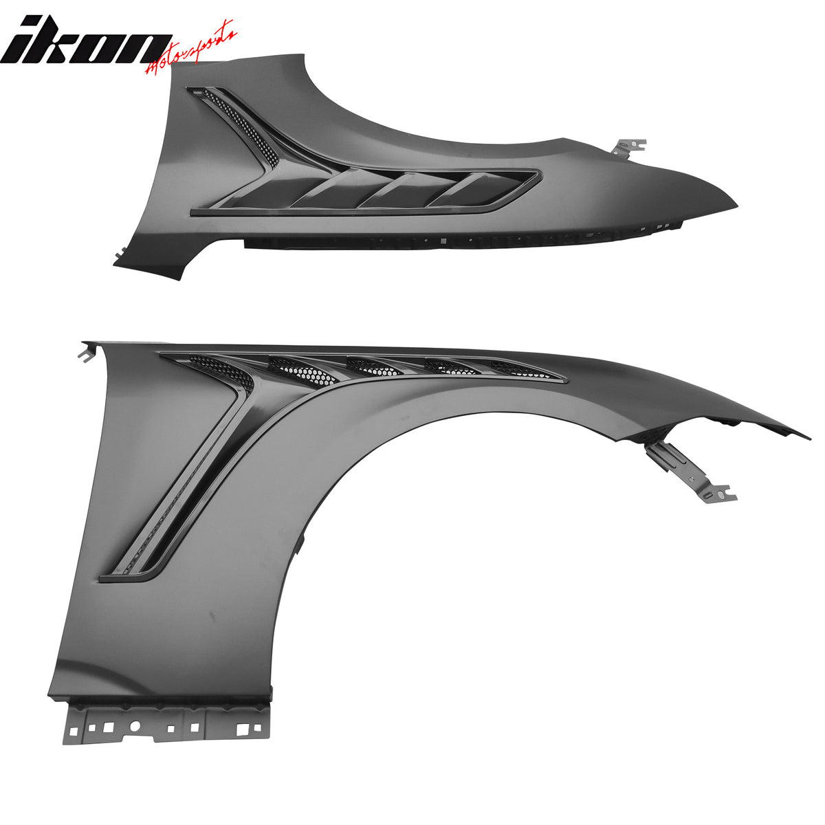 Fits 24-26 Mustang Front Fender Aluminum GTD Style Driver Passenger Side Panel