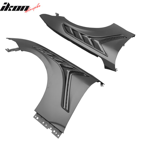 Fits 24-26 Mustang Front Fender Aluminum GTD Style Driver Passenger Side Panel