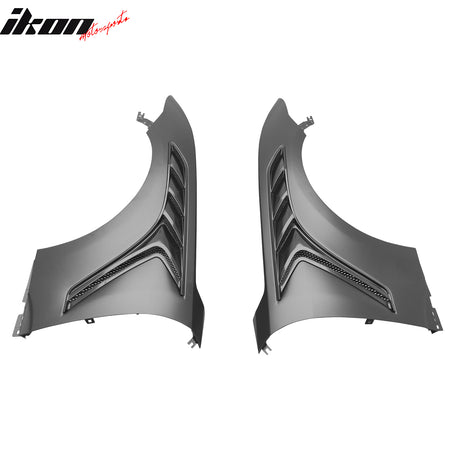 Fits 24-26 Mustang Front Fender Aluminum GTD Style Driver Passenger Side Panel