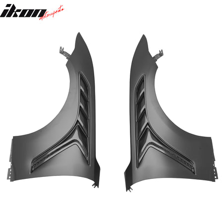 Fits 24-26 Mustang Front Fender Aluminum GTD Style Driver Passenger Side Panel