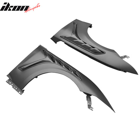Fits 24-26 Mustang Front Fender Aluminum GTD Style Driver Passenger Side Panel