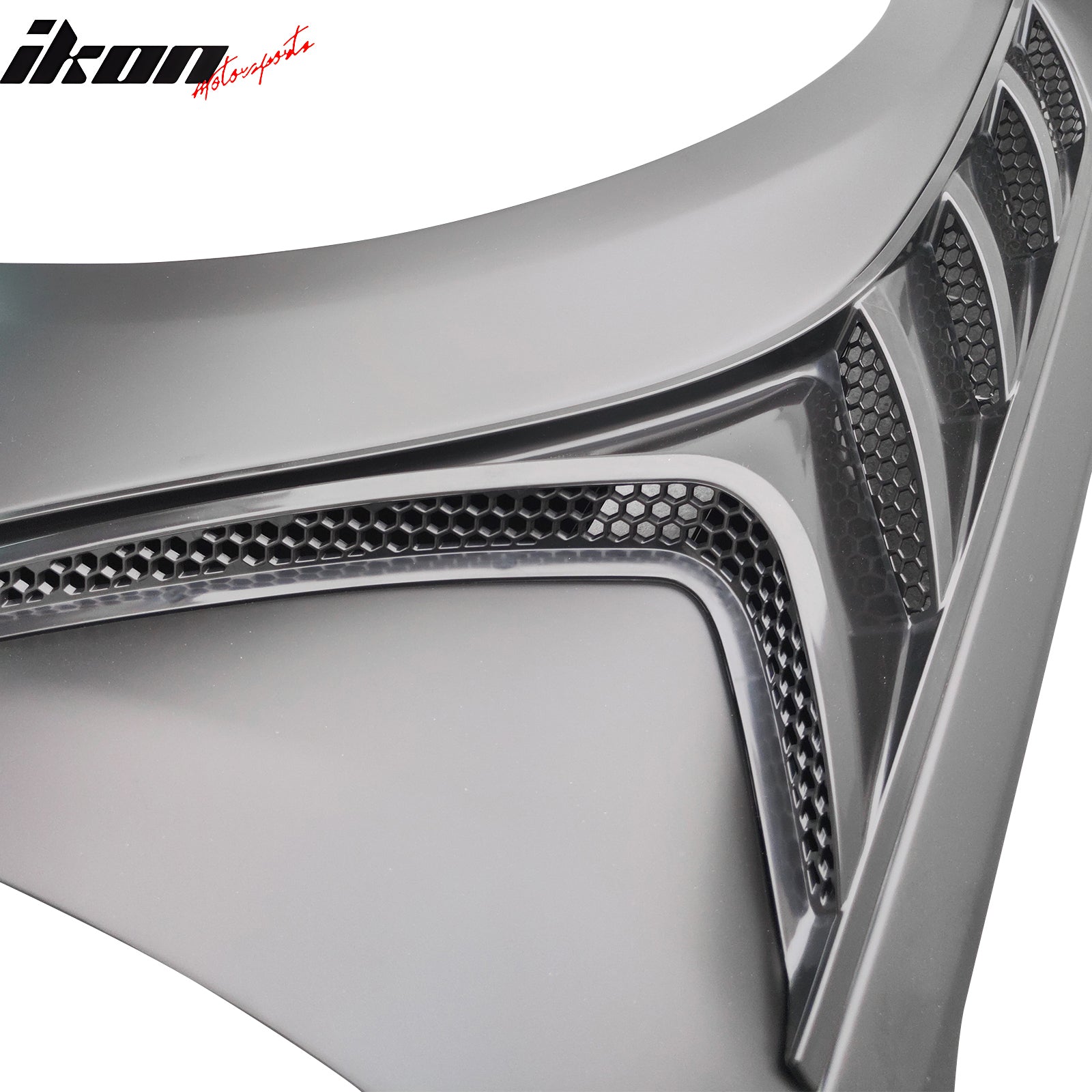 KARPAL Rear Left Fender Garnish Molding For 2016-2022 Tesla Model X – Black Quarter Panel Flare – 1035290-00-G