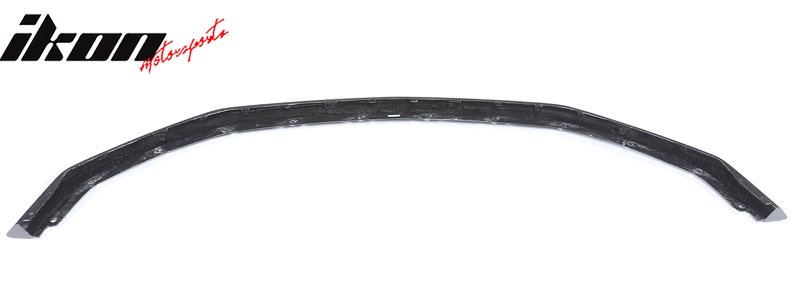 For 24-26 Ford Mustang Ecoboost & GT Ikon Style Carbon Fiber Front Bumper Lip CF