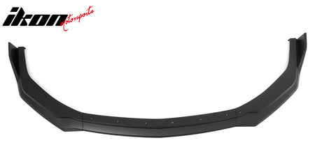 Fits 24-26 Ford Mustang Front Bumper Lip 3PC Spoiler Matte Black Lower Splitter