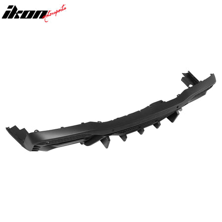 Fits 24-26 Ford Mustang V6/GT Rear Bumper Diffuser Speed Style Matte Black Lip