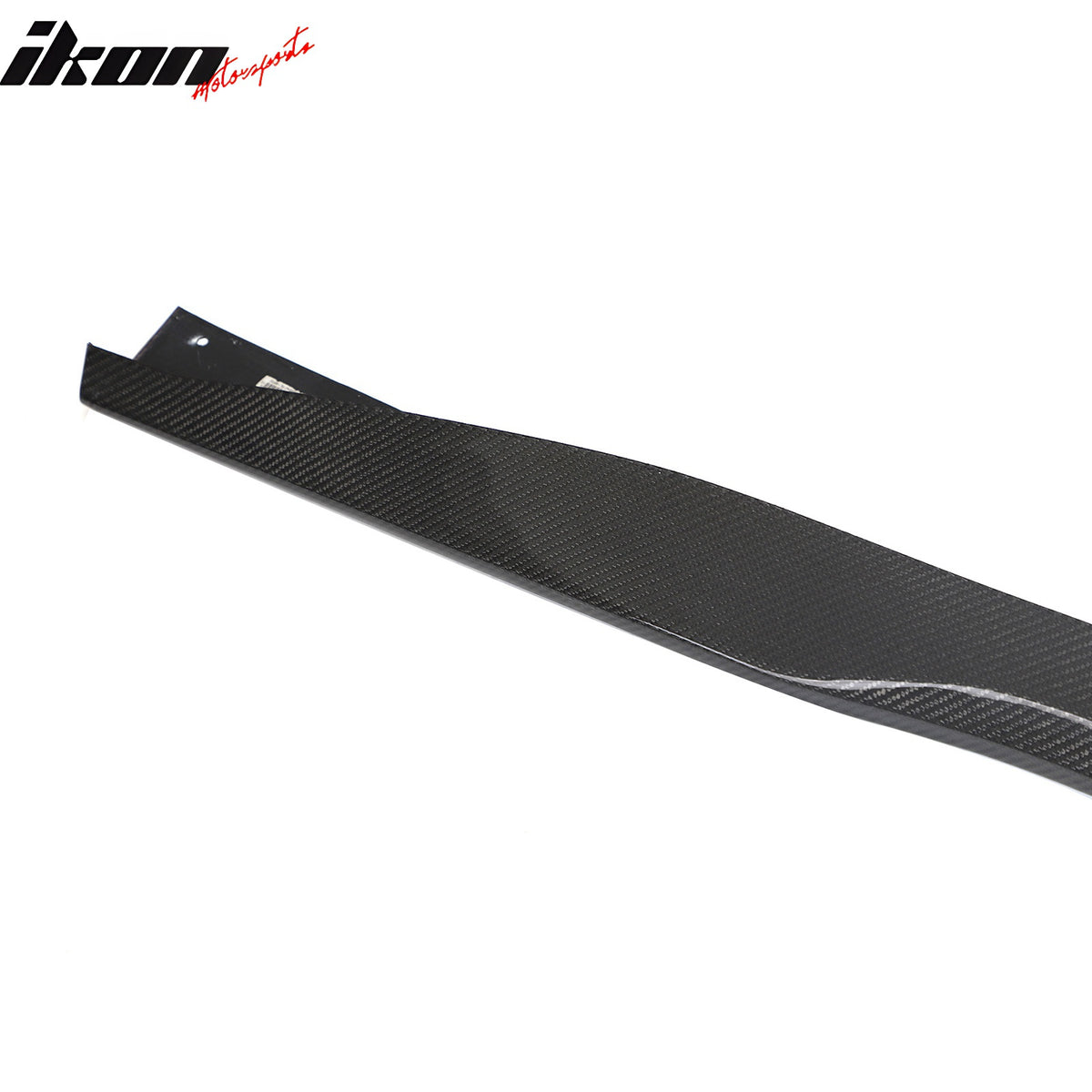 For 24-26 Ford Mustang OE Style Side Skirts Diffuser Panel Carbon Fiber Overlay