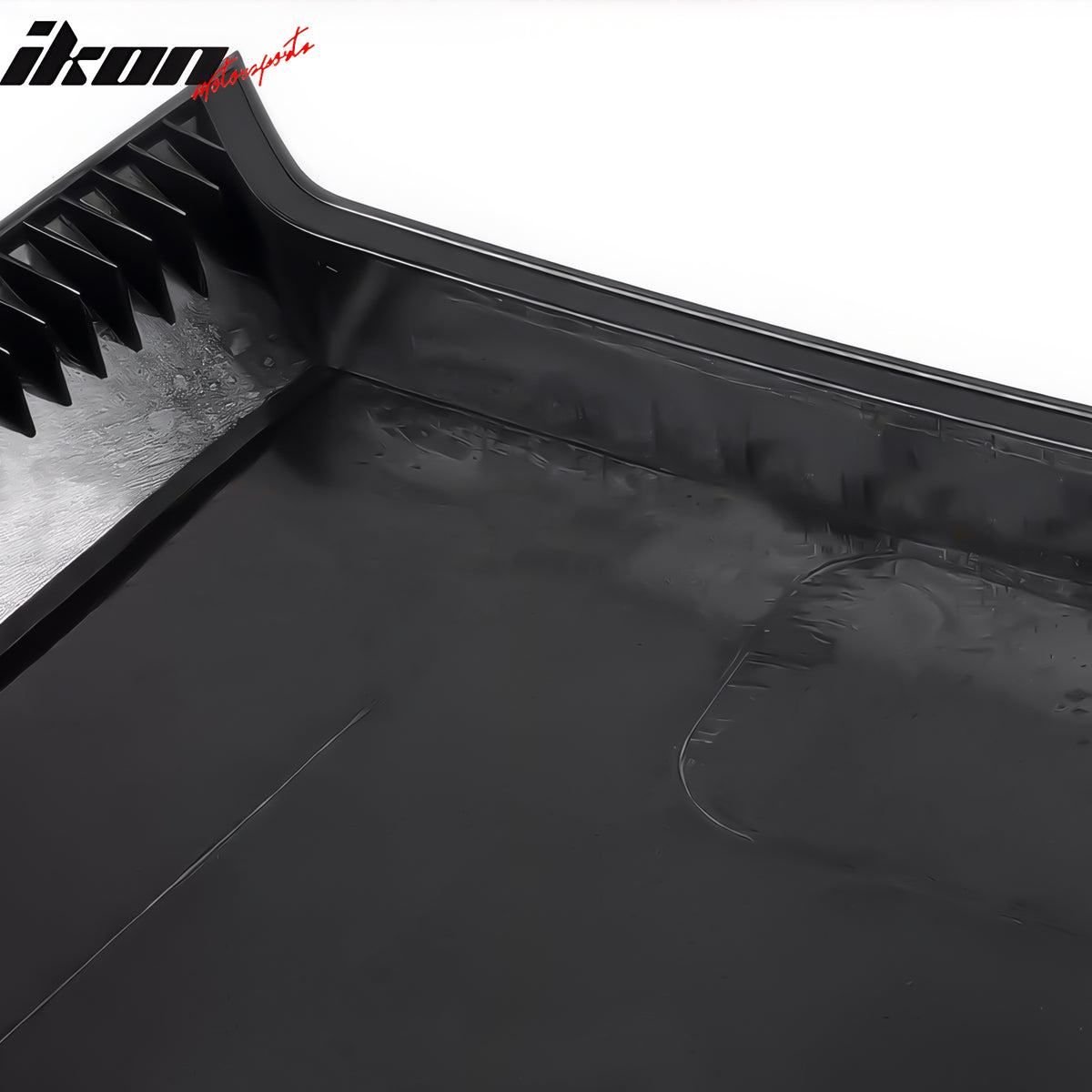 Fits 24-26 Ford Mustang Coupe V Style Side Window Louvers ABS Carbon Fiber Print