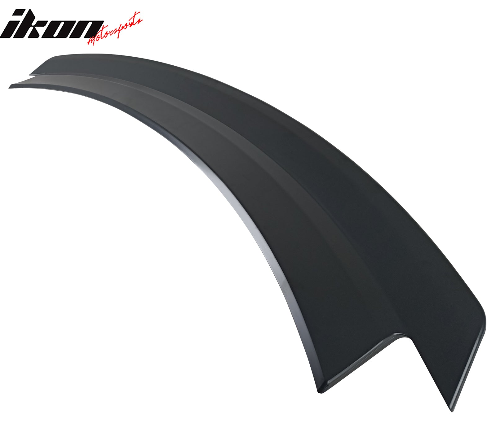 Fits 24-26 Ford Mustang S650 7th Gen R Style Rear Trunk Spoiler Lip Primer Black
