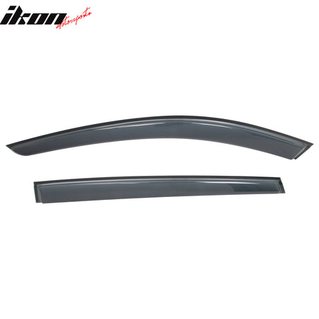 Fits 24-26 Mazda CX-70 CX-90 Window Visors Vent Rain Guards Deflector Tape-On