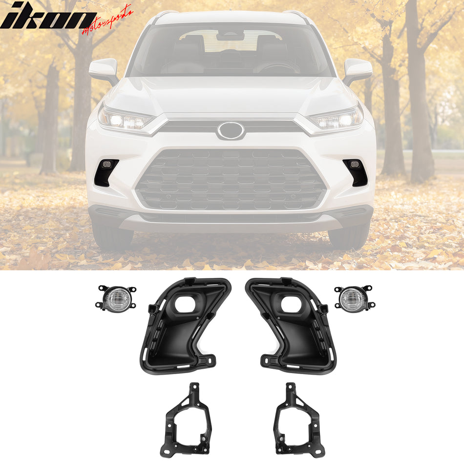 2024-2026 Toyota Grand Highlander LED Fog Lights Bumper Projector Lamp