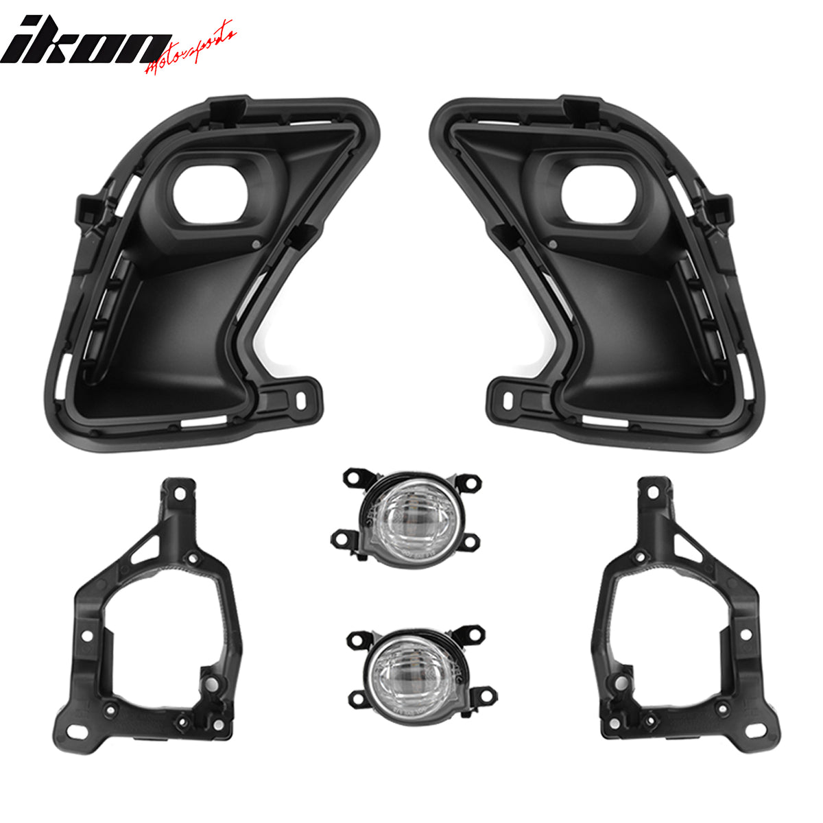 Fits 24-26 Toyota Grand Highlander LED Fog Lights Front Bumper Projector Lamps