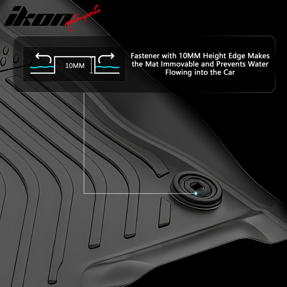 Fits 25-26 Honda Civic Hybrid TPE All Weather 3D Floor Mats Cargo Liner Carpets