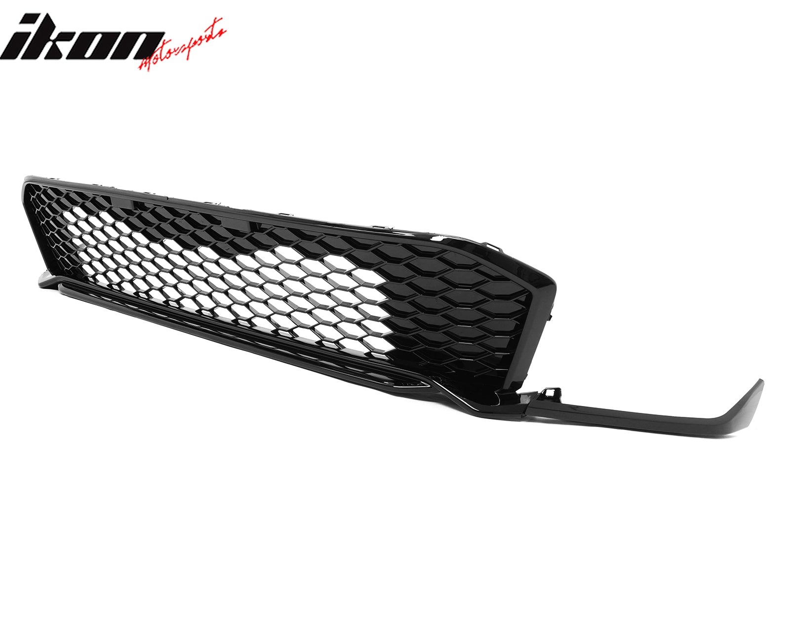 Fits 25-26 Honda Civic Type R Style Front Bumper Lower Grille ABS Gloss Black