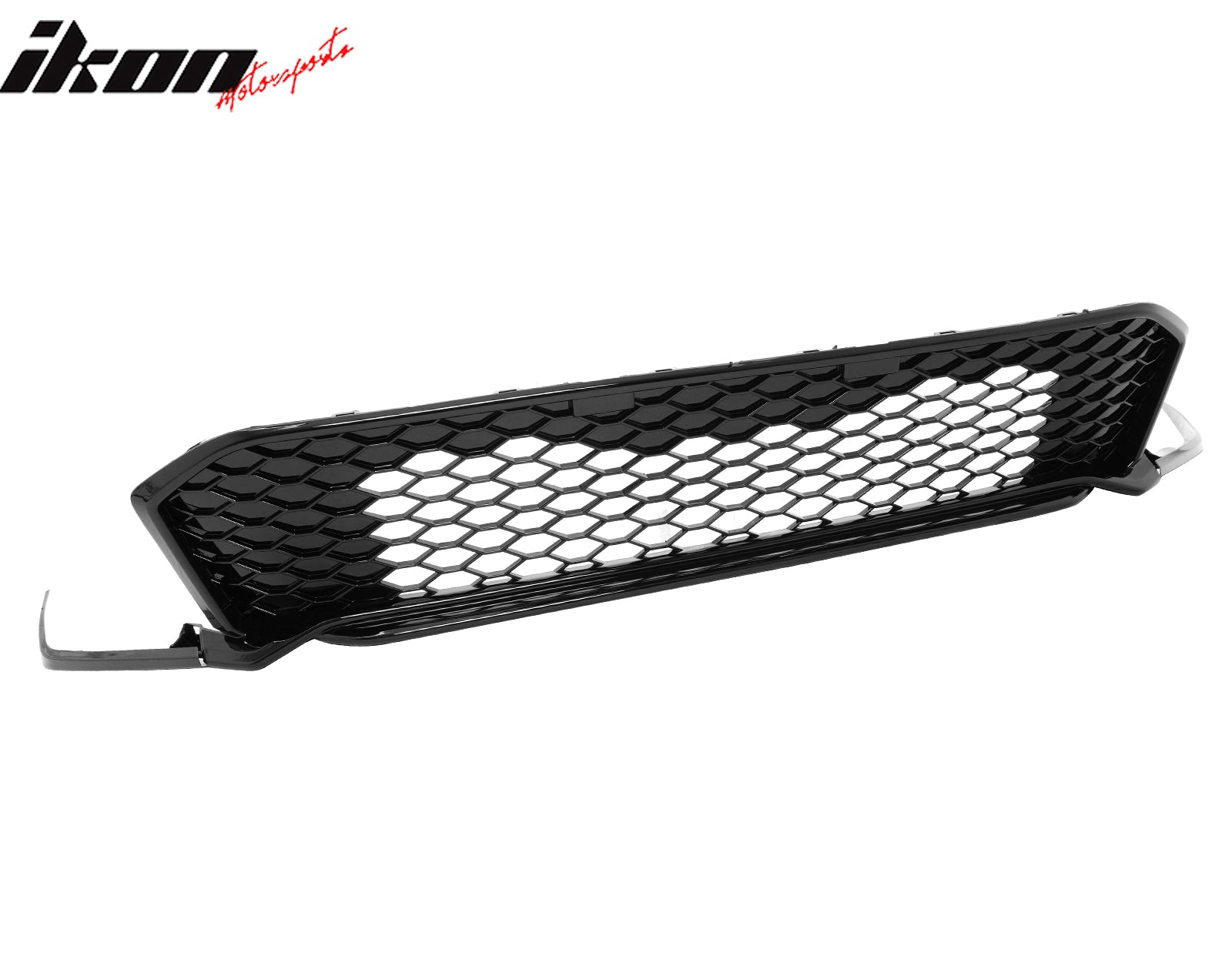 Fits 25-26 Honda Civic Type R Style Front Bumper Upper Lower Grilles Gloss Black