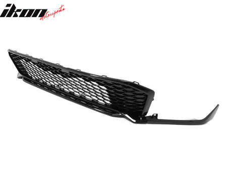 Fits 25-26 Honda Civic Type R Style Front Bumper Upper Lower Grilles Gloss Black