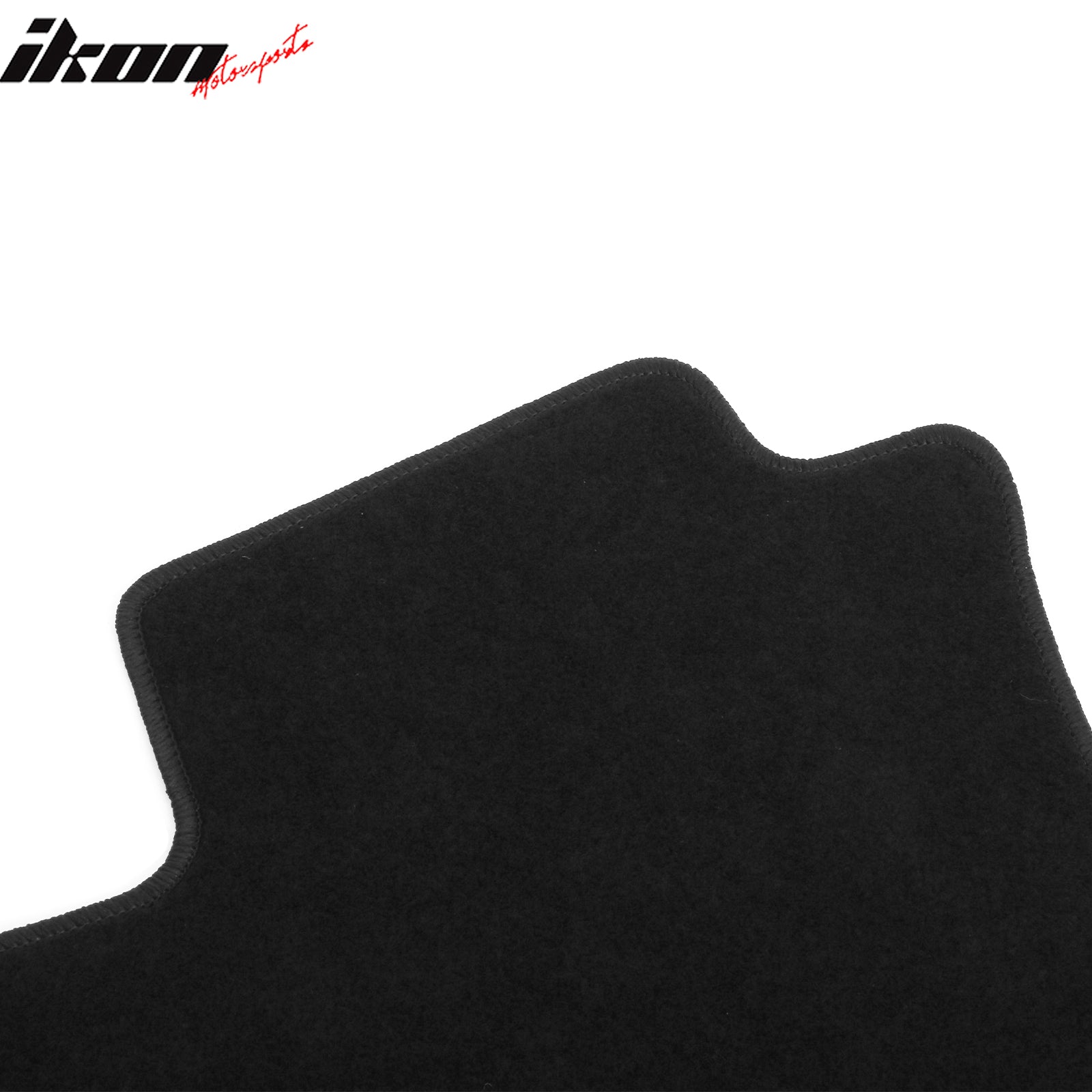 Fits 25-26 Kia K4 Anti-Slip First Second Row Floor Mats Carpets Nylon 4PCS Black