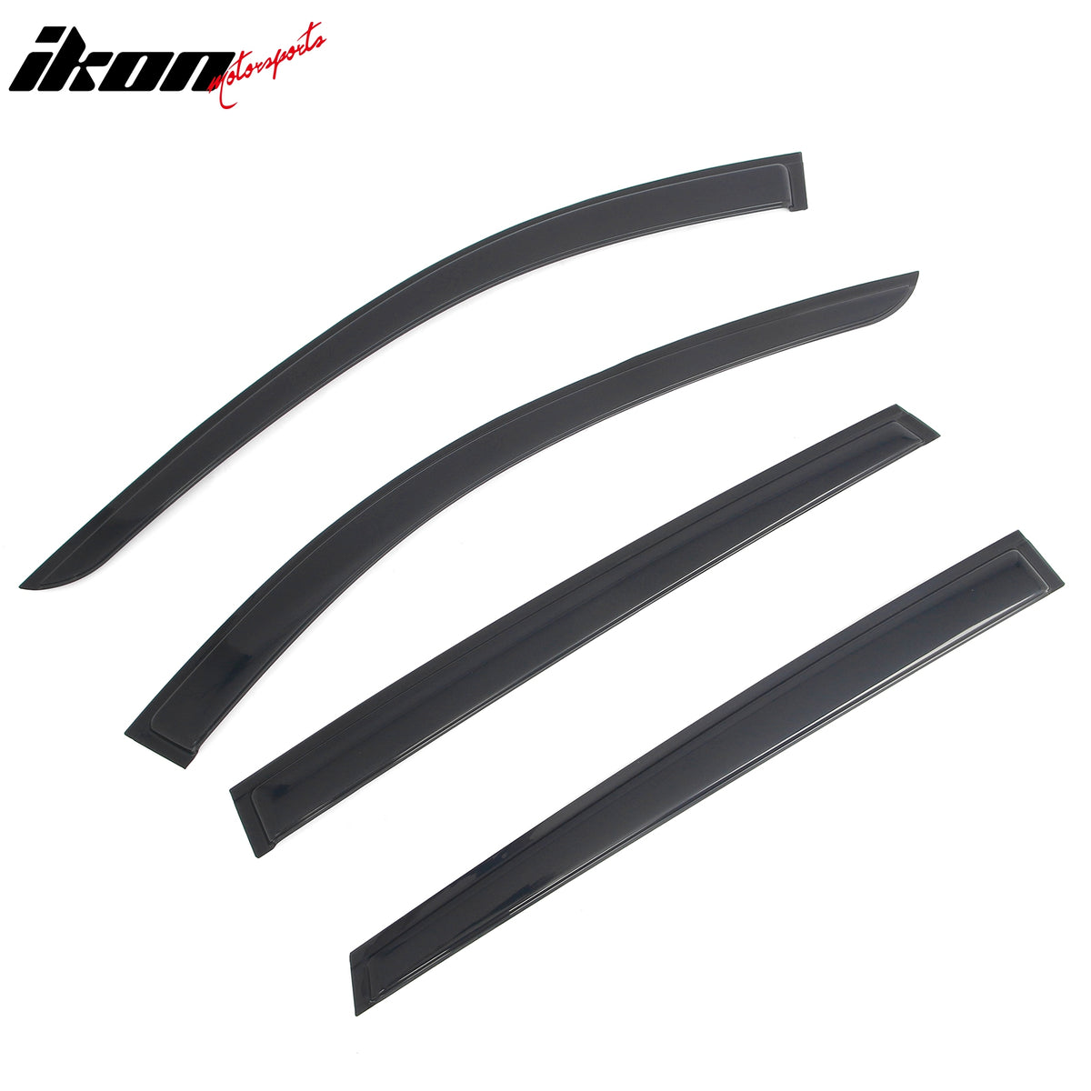 Fits 25-26 Mazda CX-70 & 24-26 CX-90 Tape-on Window Visors Vent Rain Deflectors