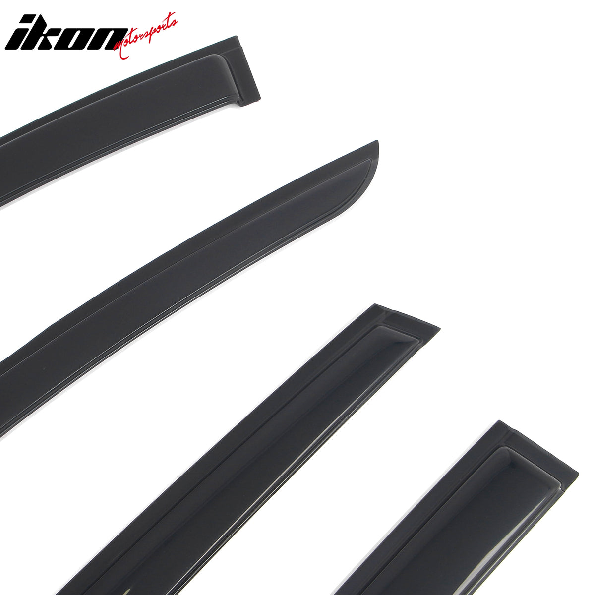 Fits 25-26 Mazda CX-70 & 24-26 CX-90 Tape-on Window Visors Vent Rain Deflectors