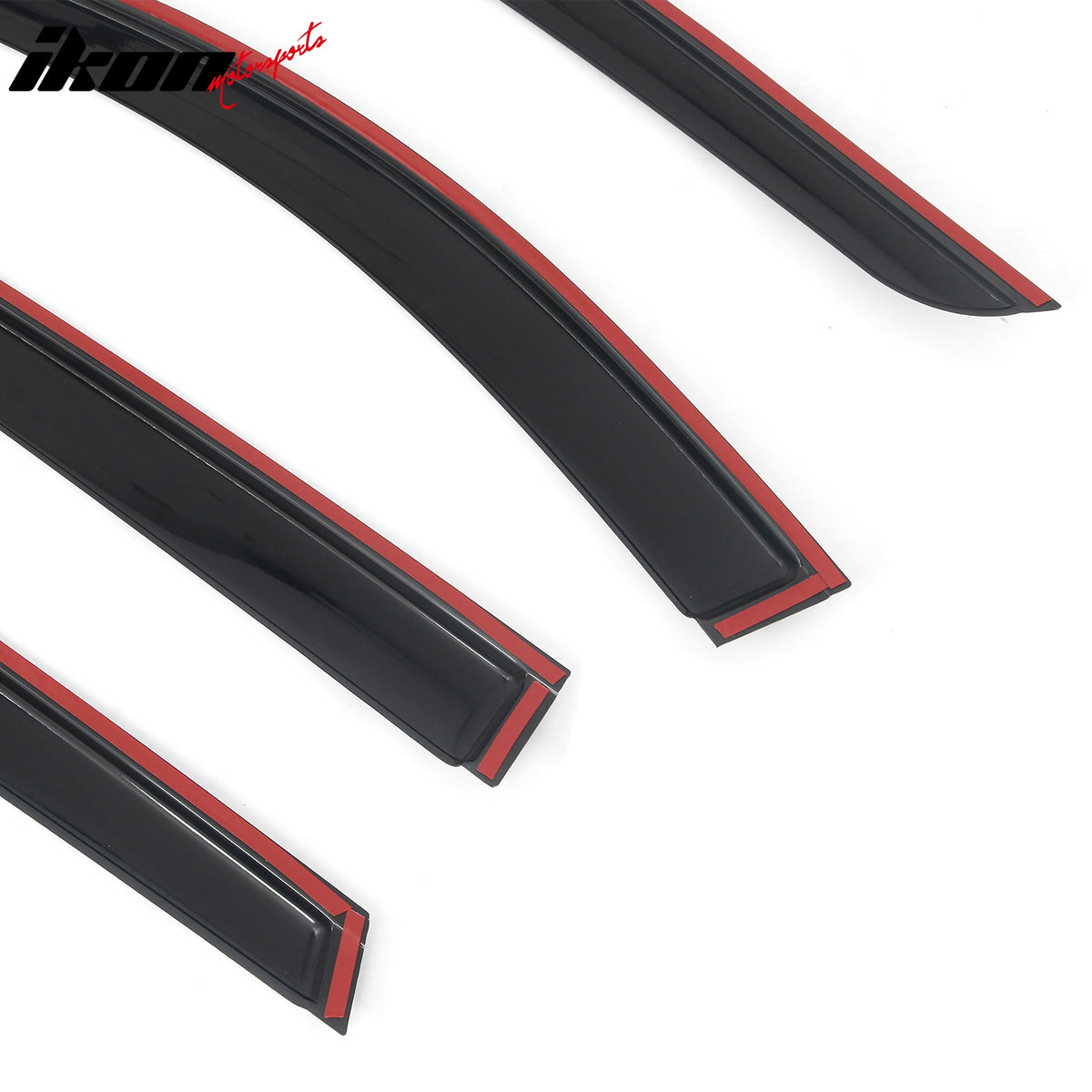 Fits 25-26 Mazda CX-70 & 24-26 CX-90 Tape-on Window Visors Vent Rain Deflectors