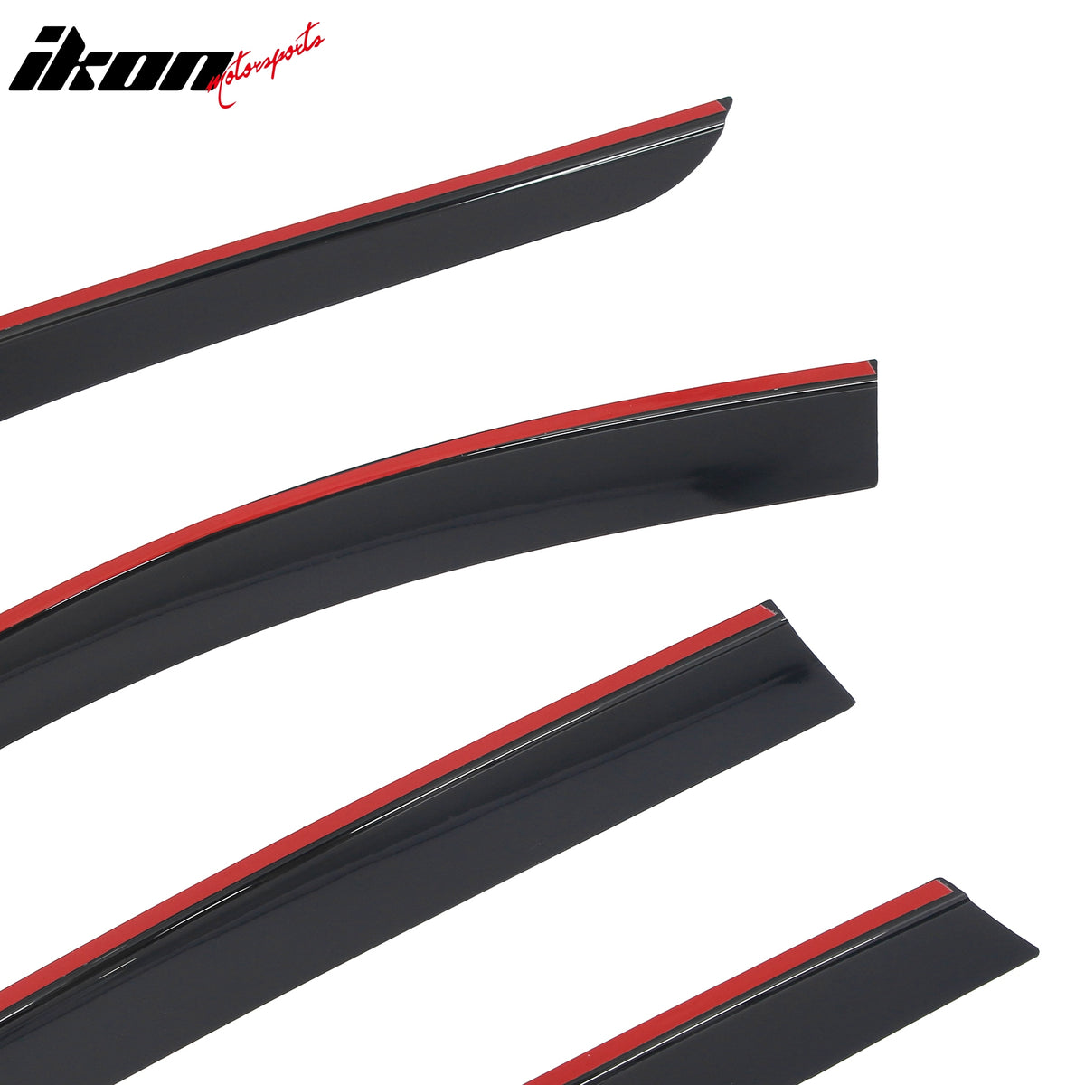 Fits 25-26 Mazda CX-70 & 24-26 CX-90 Low Profile Style Tape-on Window Visors