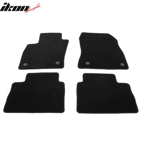 Fits 25-26 Nissan Kicks Anti-Slip First Second Row Floor Mats Carpets Nylon 4PCS