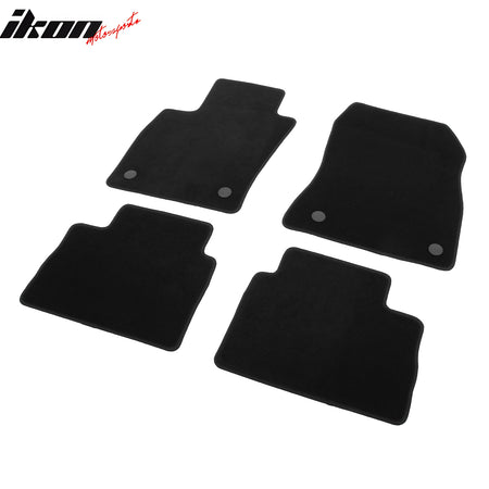 Fits 25-26 Nissan Kicks Anti-Slip First Second Row Floor Mats Carpets Nylon 4PCS