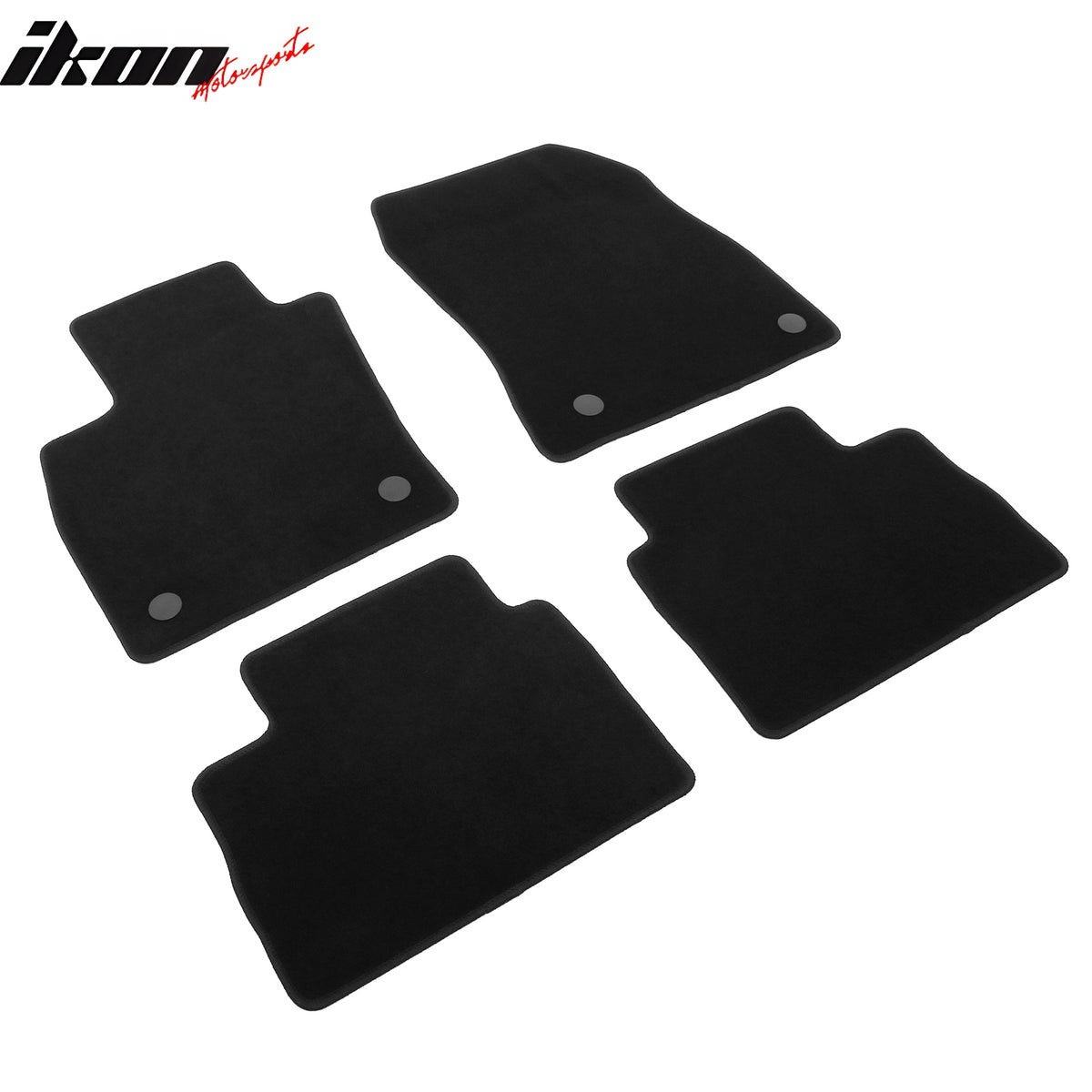 Fits 25-26 Nissan Kicks Anti-Slip First Second Row Floor Mats Carpets Nylon 4PCS