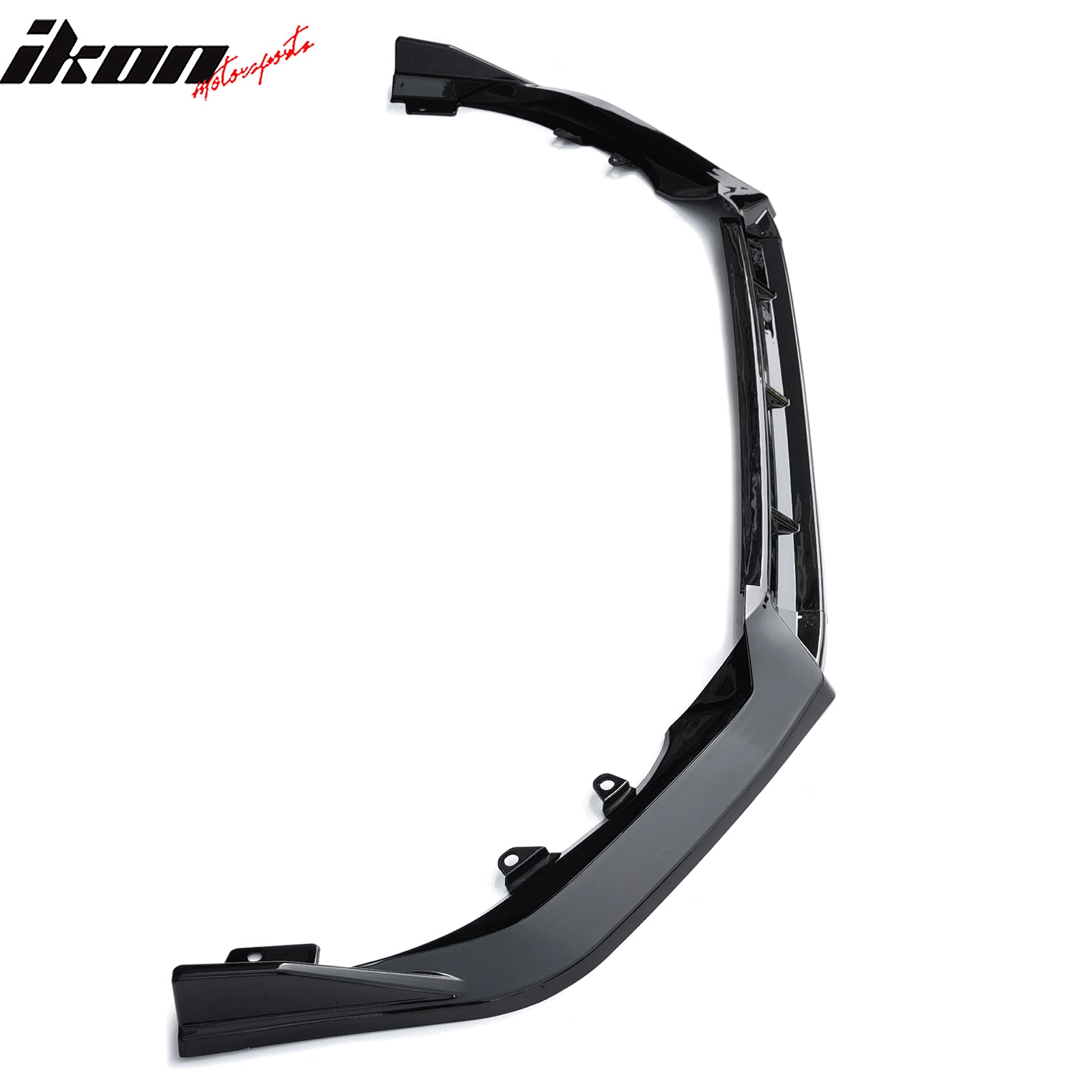 Fits 25-26 Honda Civic IKON Style 3PCS Front Bumper Lip Spoiler Chin Gloss Black