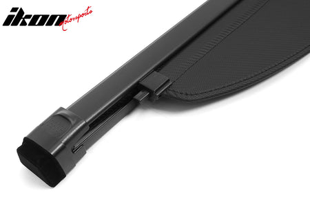 Fits 25-26 Mazda CX-70 24-26 CX-90 Retractable Cargo Cover Carbon Fiber Texture