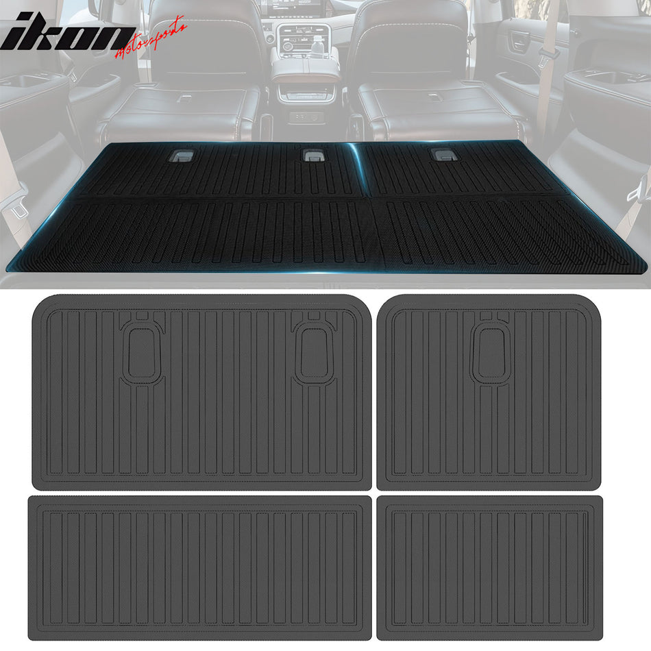 2025-2026 Nissan Armada INFINITI QX80 Rear Seat Back Backrest Mats TPE