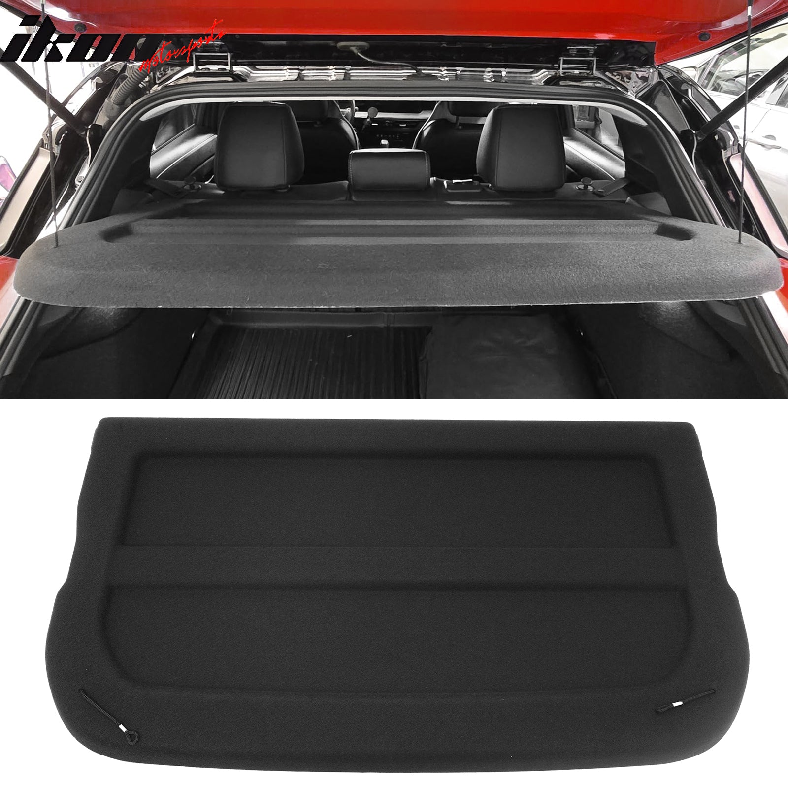 Cargo Cover for 2025-2026 Nissan Kicks Black – Ikon Motorsports