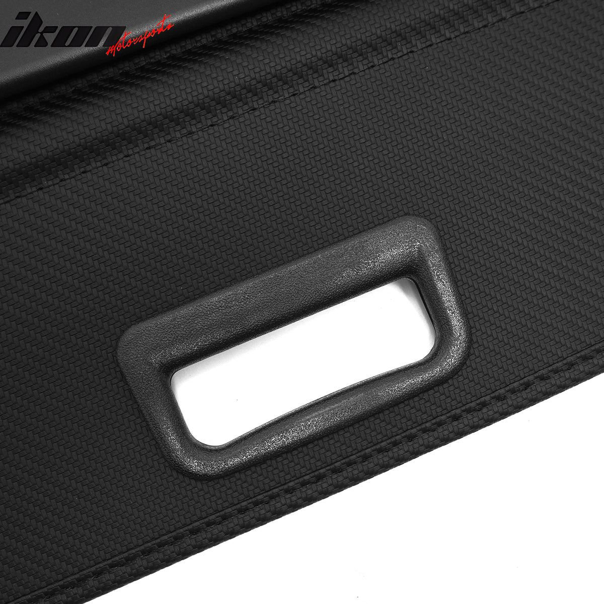 Fits 25-26 Subaru Forester Retractable Rear Cargo Cover Carbon Fiber Texture
