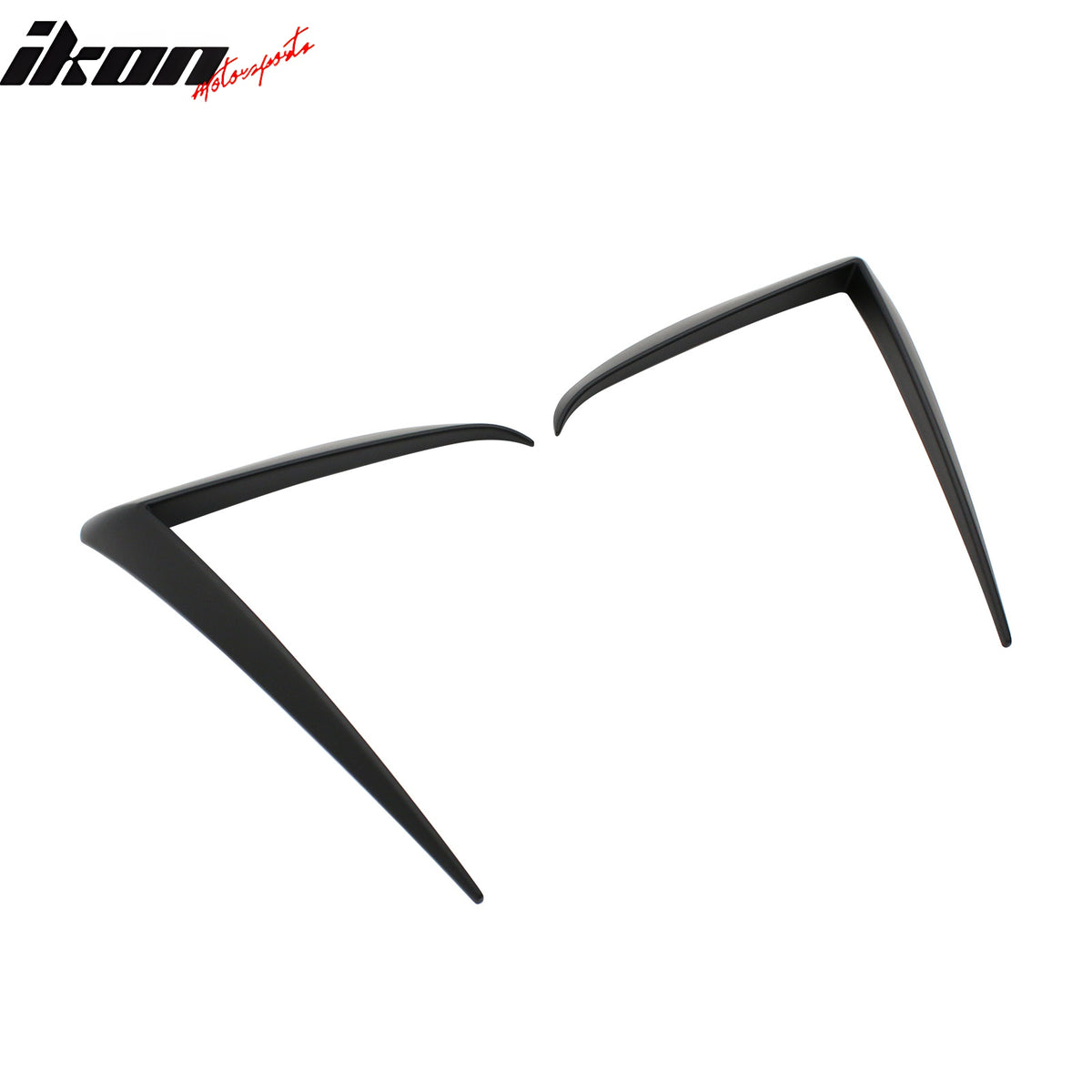 Fits 25-26 Tesla Model Y Juniper Fog Light Eyelid Trim Matte Black Lamp Frame