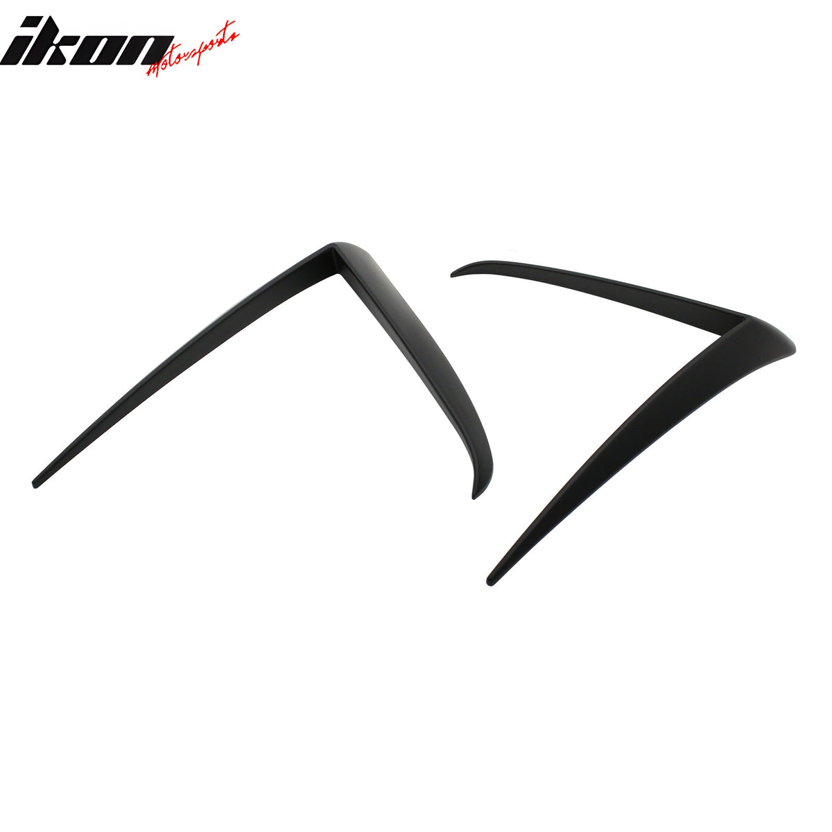 Fits 25-26 Tesla Model Y Juniper Fog Light Eyelid Trim Matte Black Lamp Frame