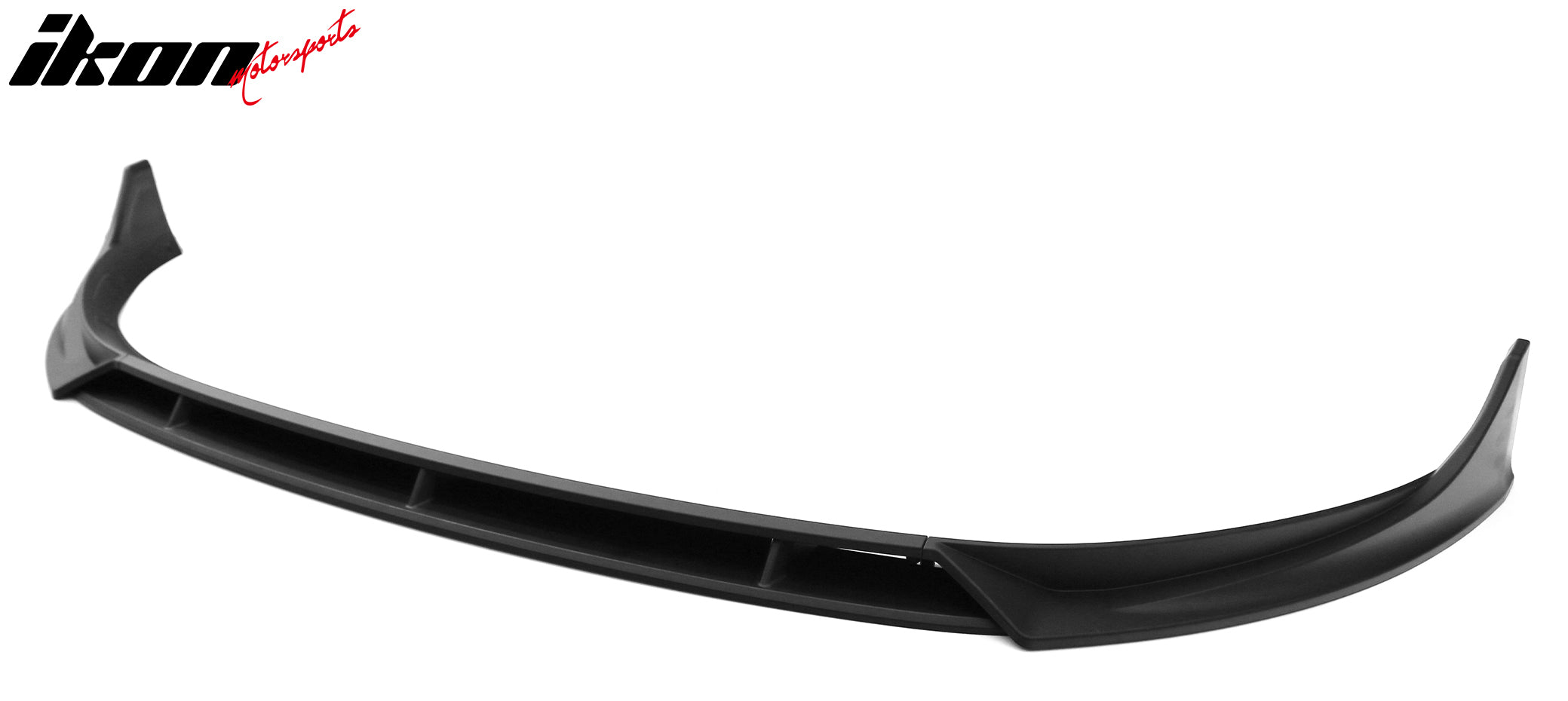 Fits 25-26 Tesla Model Y Juniper Front Bumper Lip 4PC Matte Black Car Spoiler